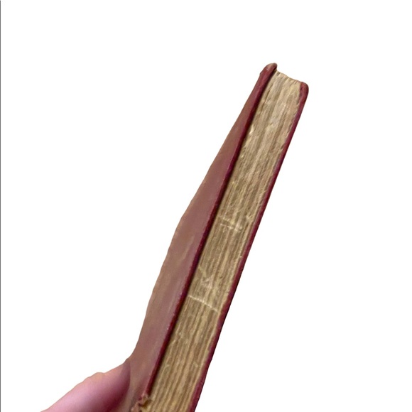 Antique 1900 Red Cloth The Psalms Of David Lovis Rhead gold letter Book HC - Picture 8 of 15